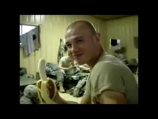 what do the military do with bananas...